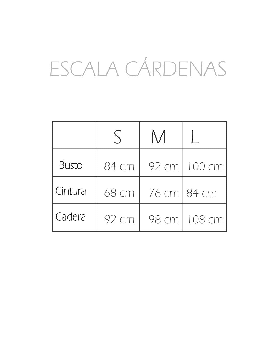 Falda en mezclilla con bolsas simuladas