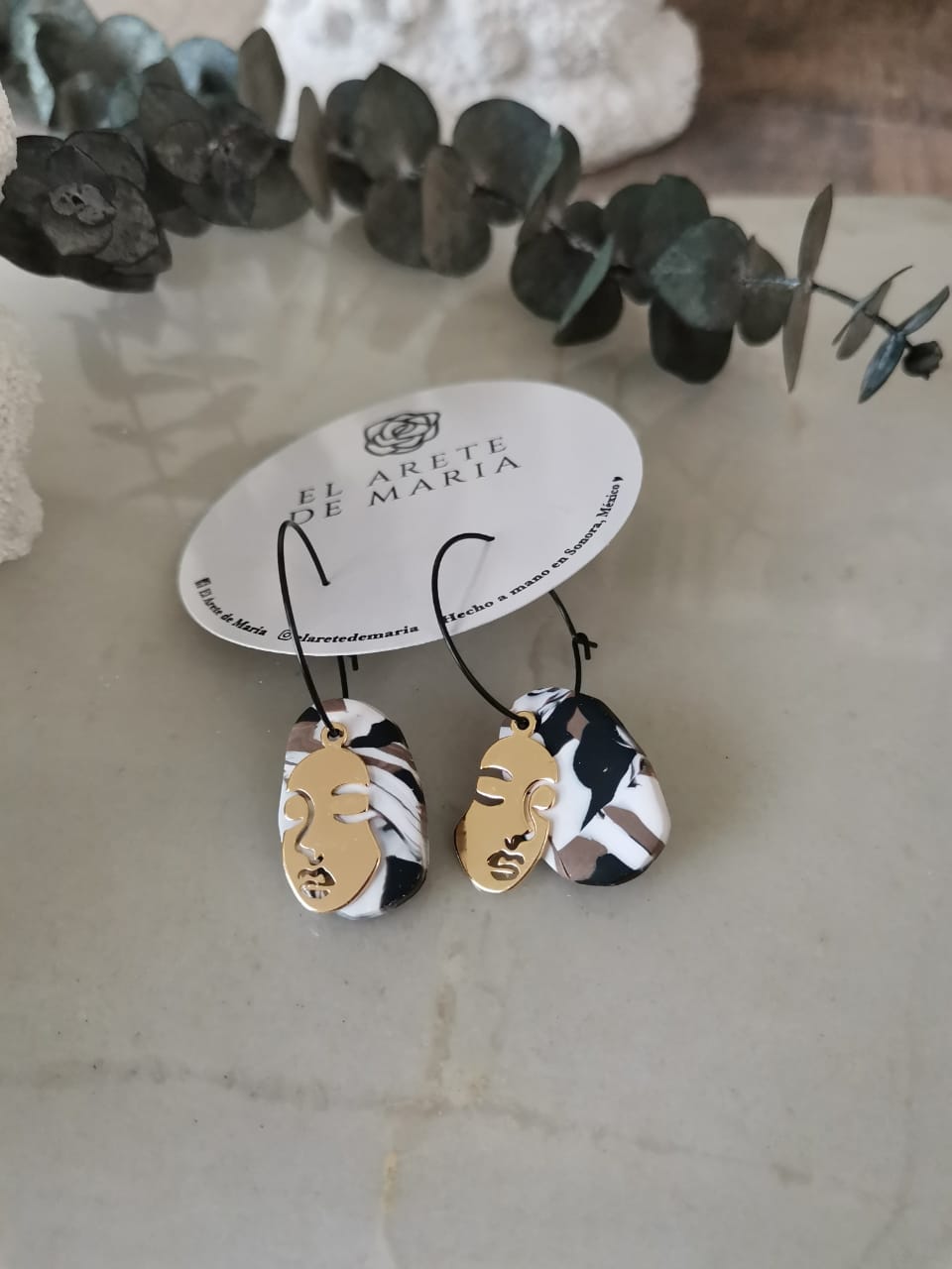 Aretes 3 en 1 Faces