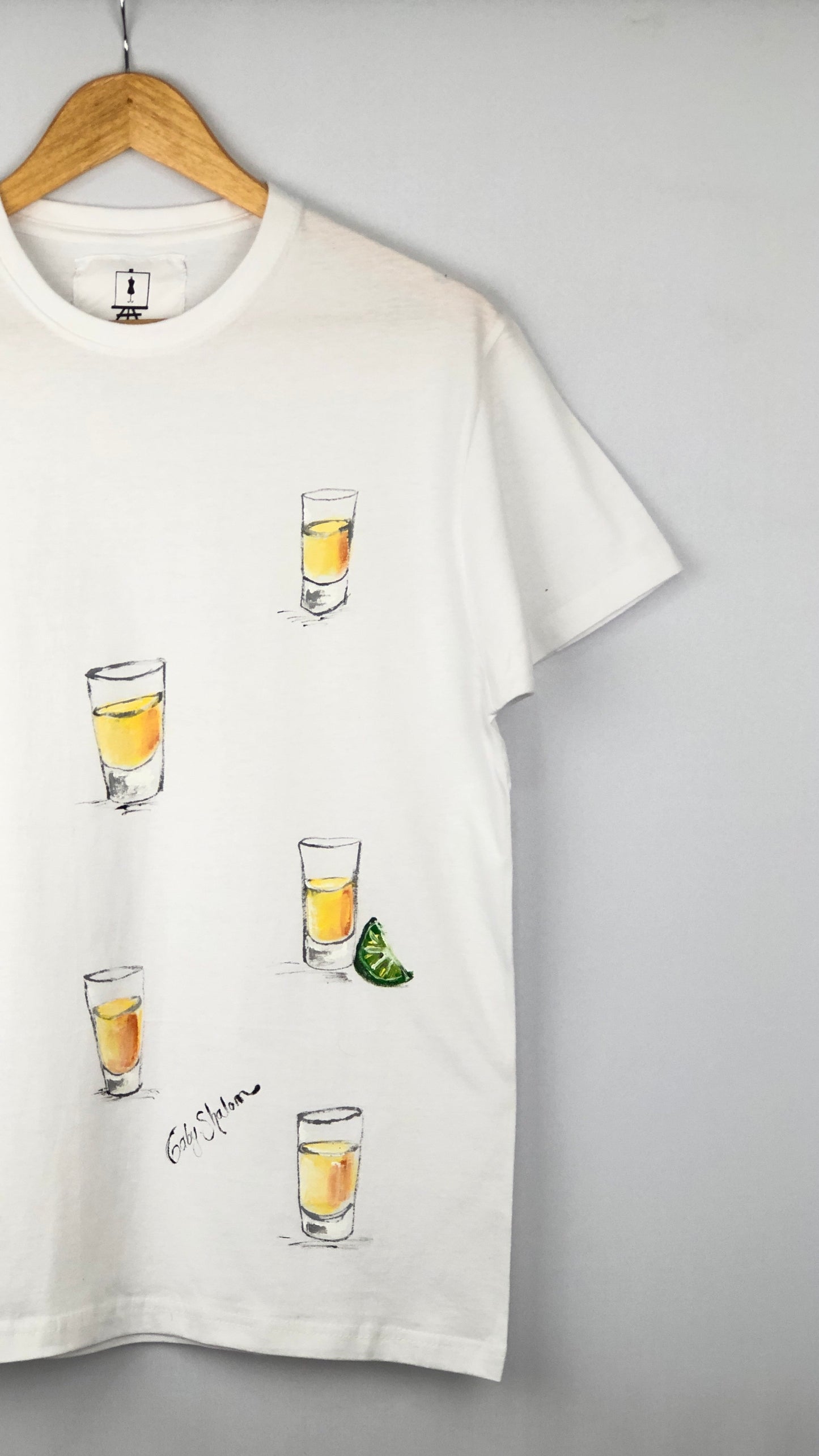 T-Shirt Shots de tequila